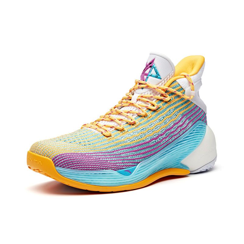 Anta Klay Thompson Kt4 Final Yellow/Blue - Image 2