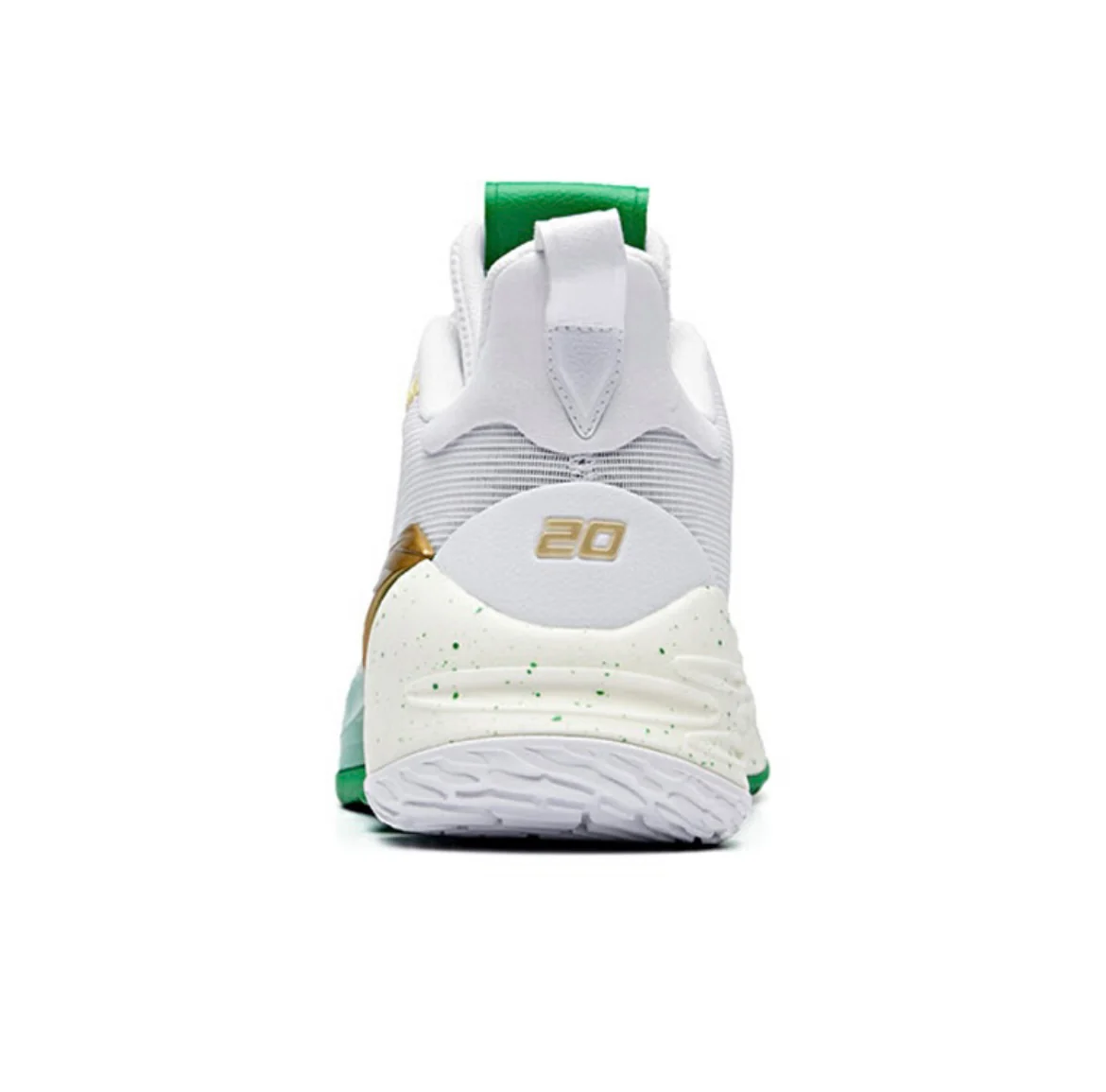 Anta Men's Klay Thompson Kt4 White/Green Basketball Shoes - Image 4