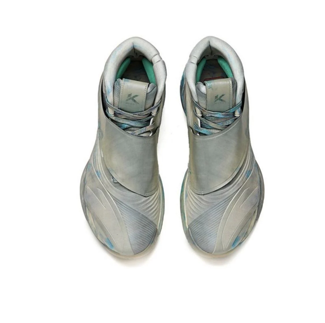 Anta Men's Klay Thompson Kt6 千里江山 Gray Basketball Shoes - Image 5