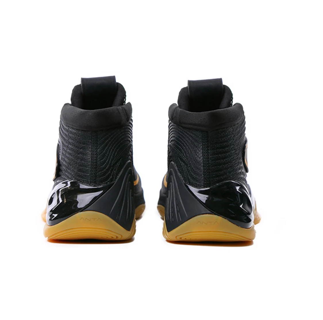Anta Klay Thompson Kt6 "Black/Gold" High Basketball Shoes - Image 5