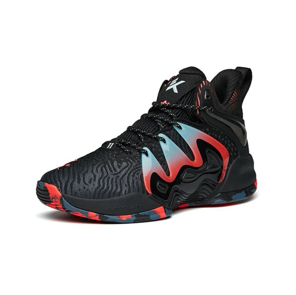 Anta Men's KT "The Mountain 1.0" Low Actual Basketball Shoes - Black - Image 3