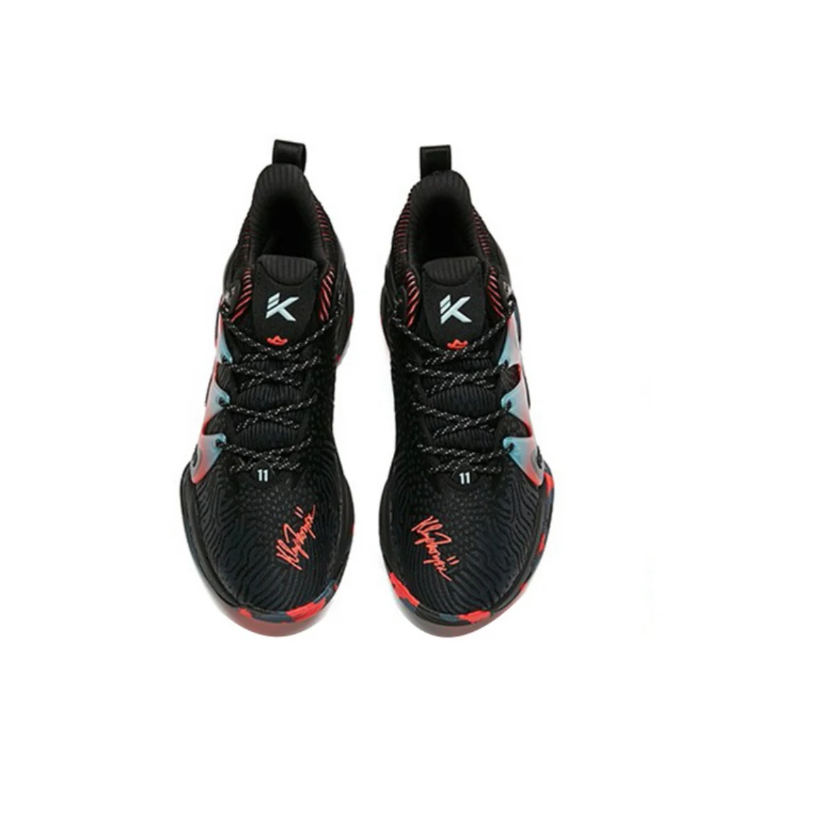 Anta Men's KT "The Mountain 1.0" Low Actual Basketball Shoes - Black - Image 4