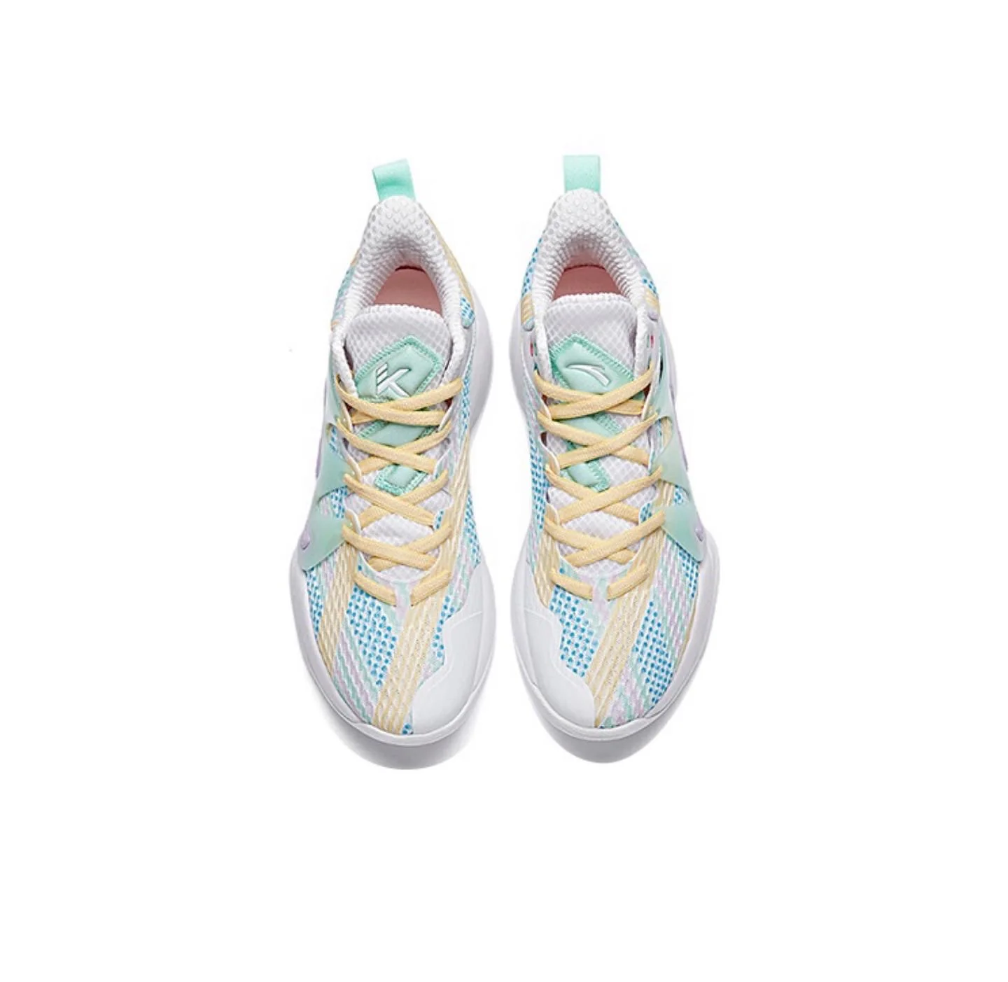 Anta KT "The Mountain 1.0" Low - White/Blue/Purple - Image 3