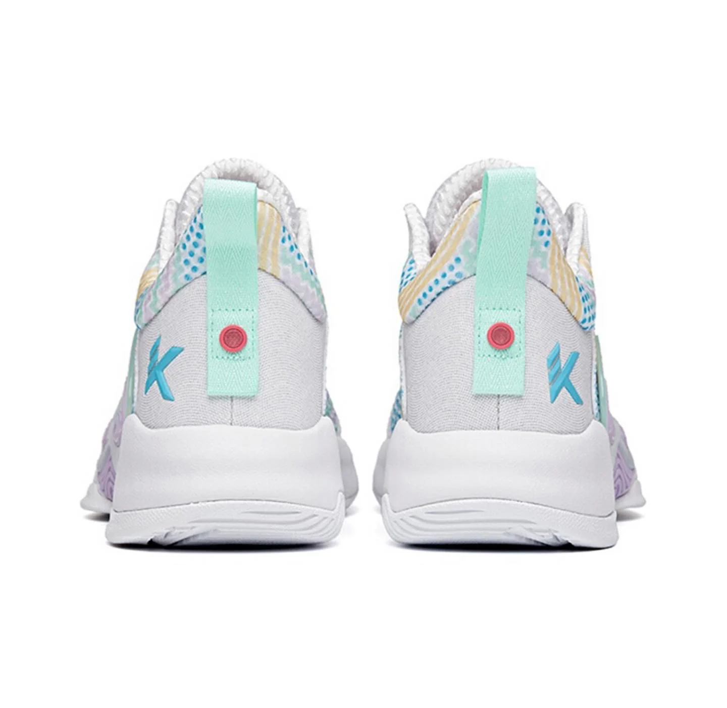 Anta KT "The Mountain 1.0" Low - White/Blue/Purple - Image 4