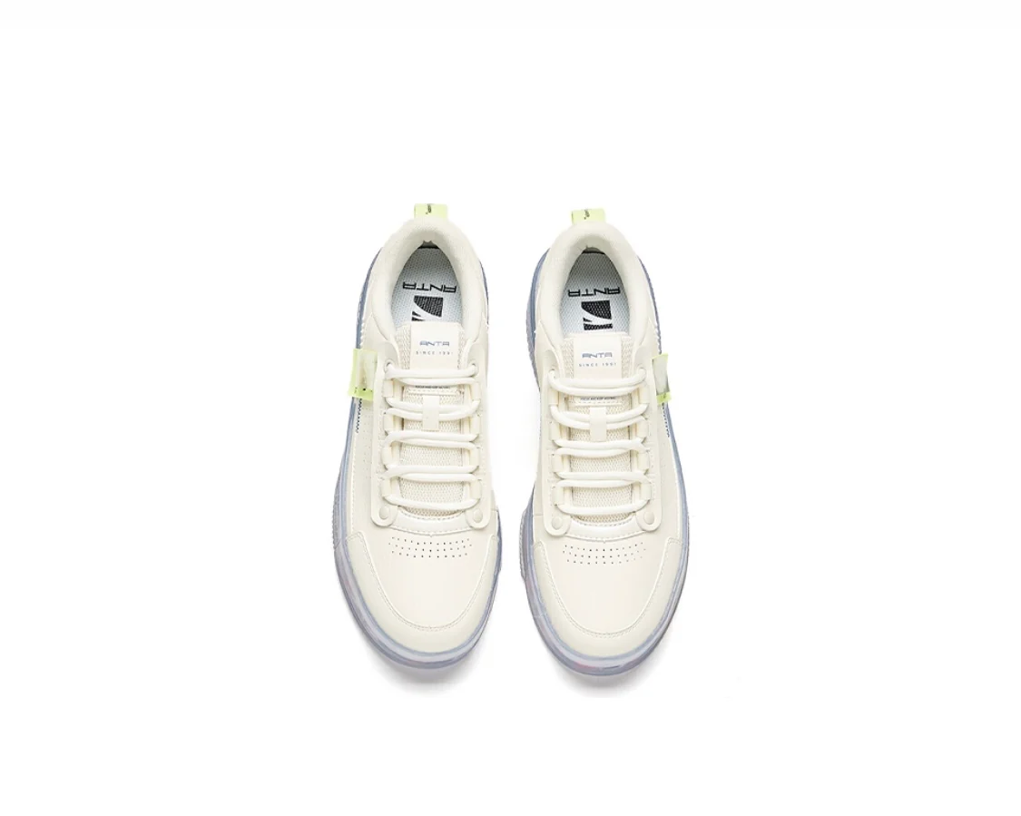 Anta Men's Life Series Jelly Low White/Green - Image 4