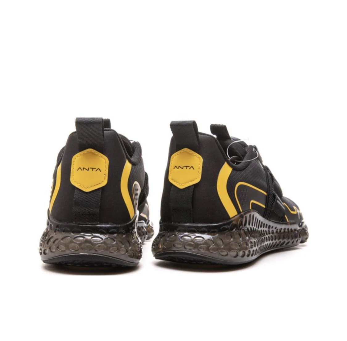 Anta Men's NASA Running Black/Yellow - Image 4