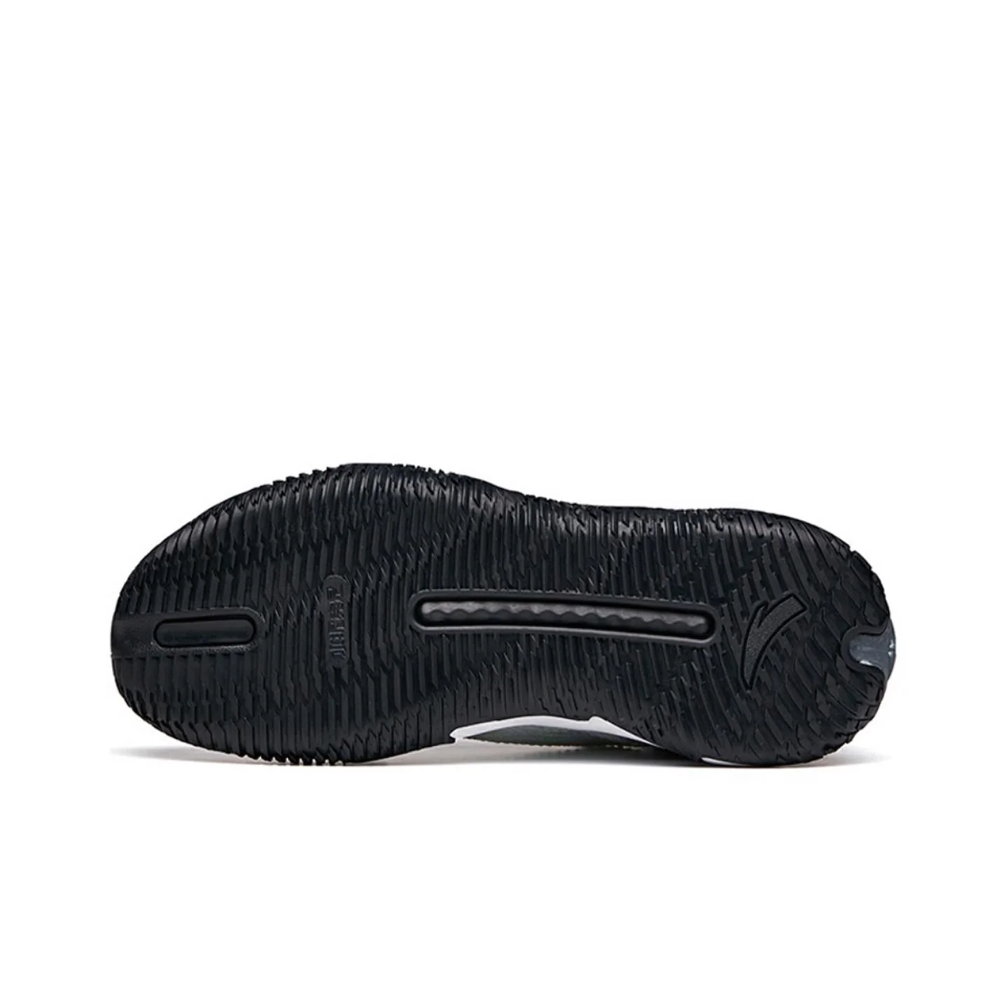 Anta Men's Shock The Game 逆刃 Low Basketball Shoes Black/White - Image 4