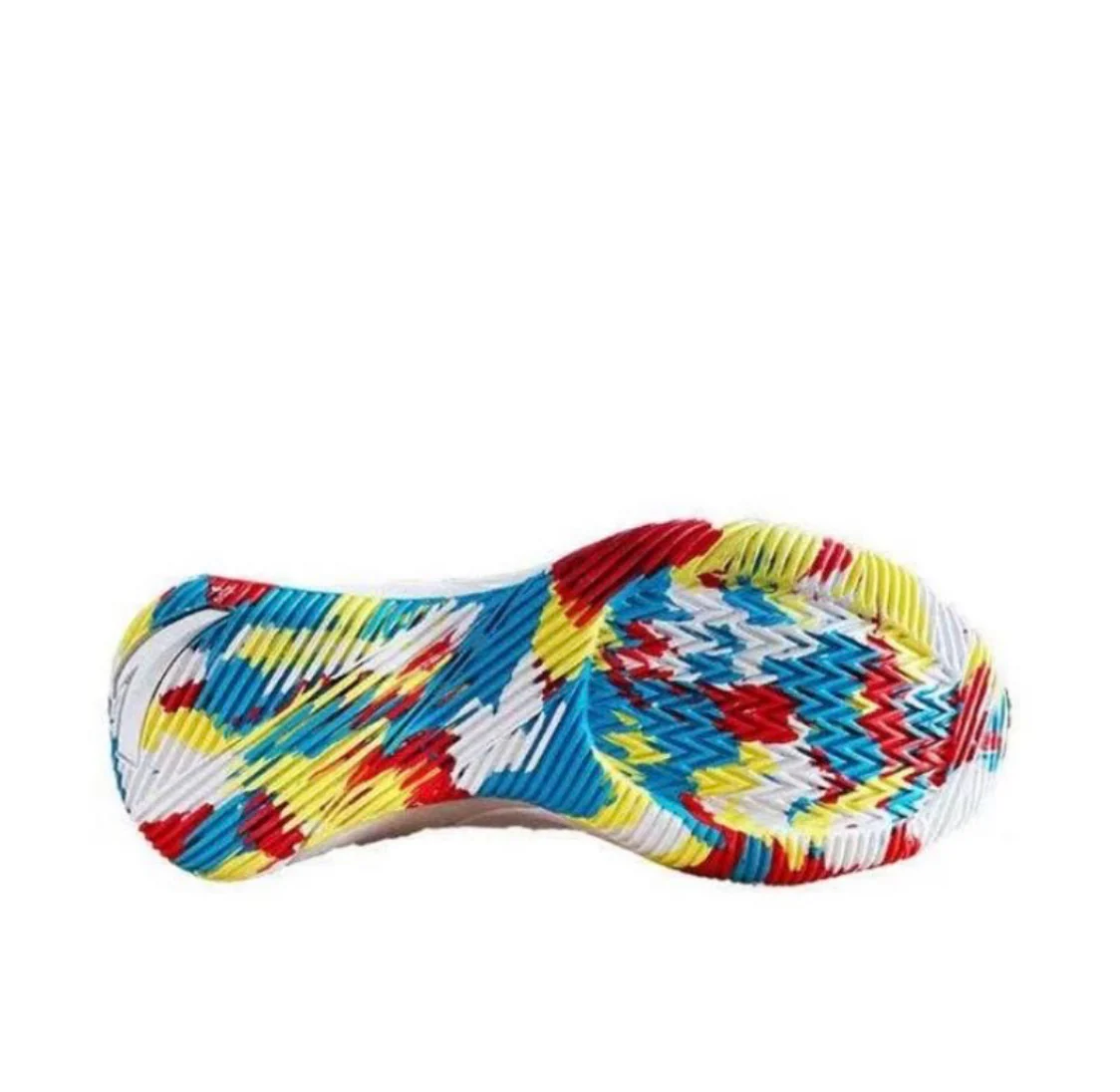 Anta Men's Shock The Game 3.0 White/Yellow - Image 3