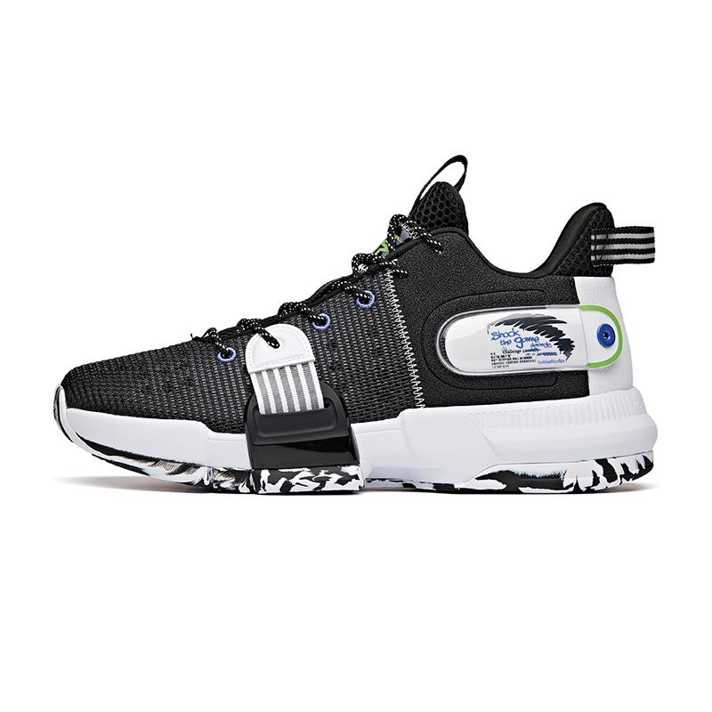 Anta Men's Shock The Game "Daringly" 2.0 Black/White
