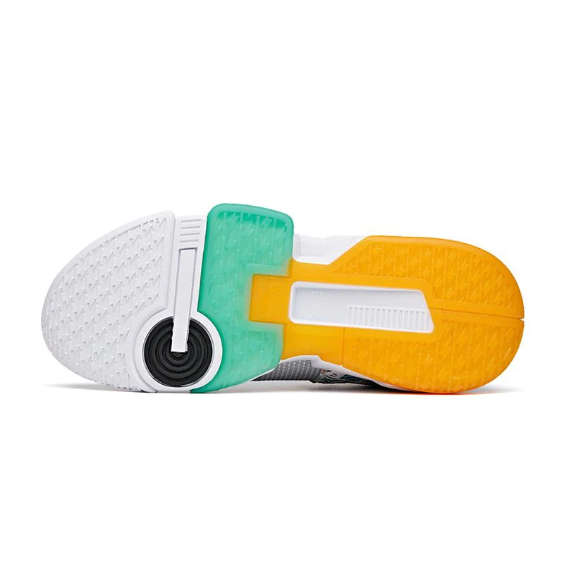 Anta Men's Shock The Game "Daringly" 2.0 White/Black/Green - Image 5
