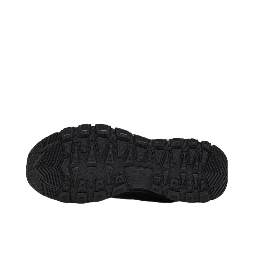 （Women & Men）Anta Mountain Exploration Low Top Trail Running Shoes - Black - Image 5