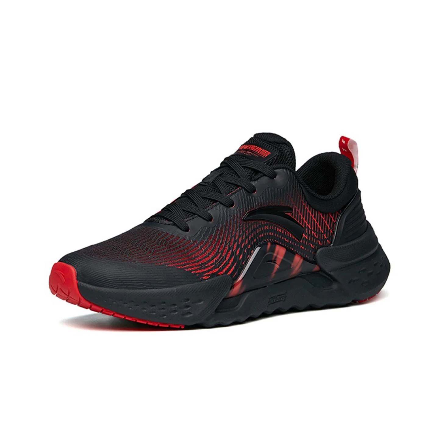Anta National Team Training Weightlifting Shoes Black/Red - Image 2