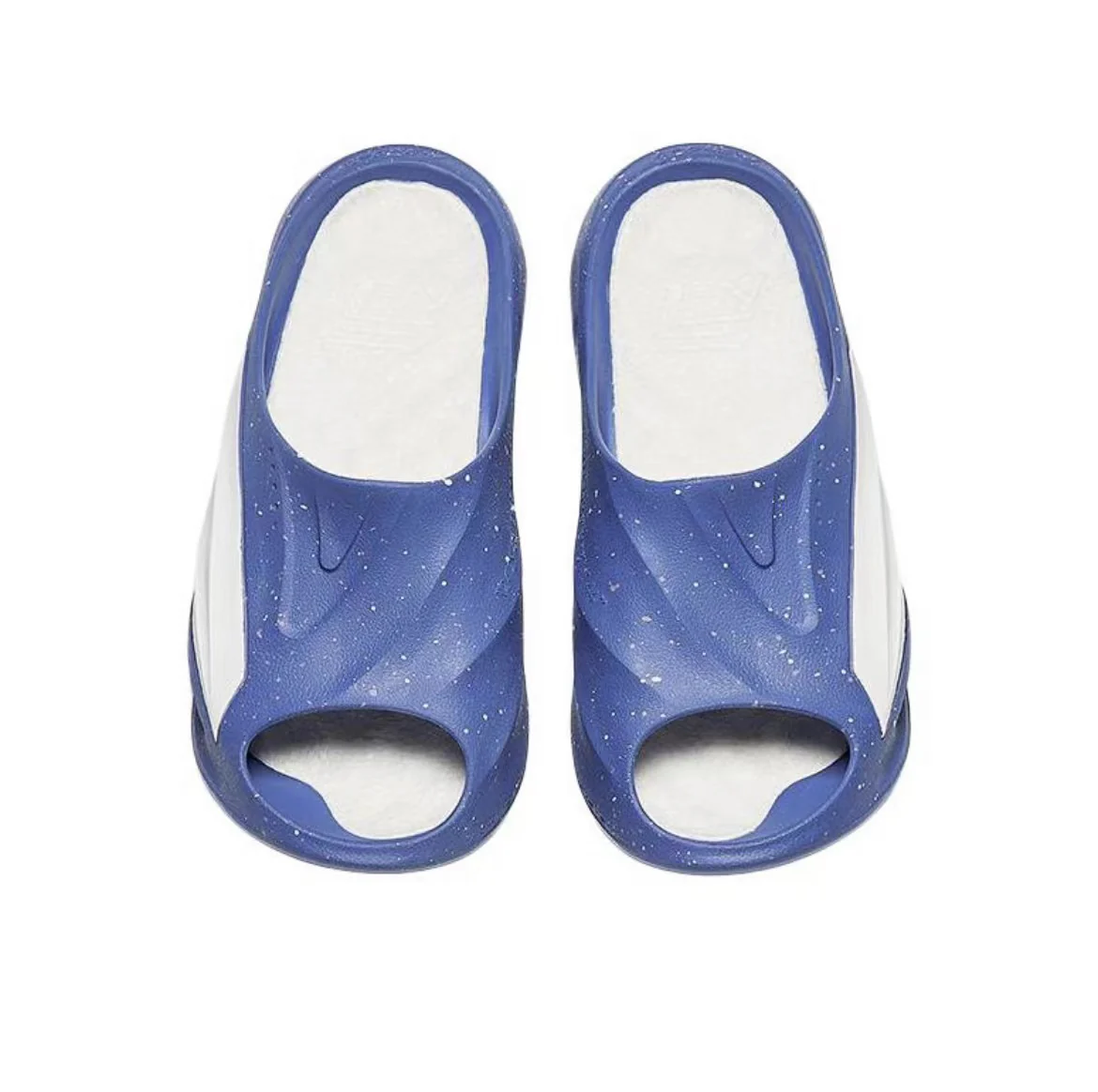 Anta Nitrogen Bubble Leisure Sports Recovery Slippers - Blue/White - Image 3