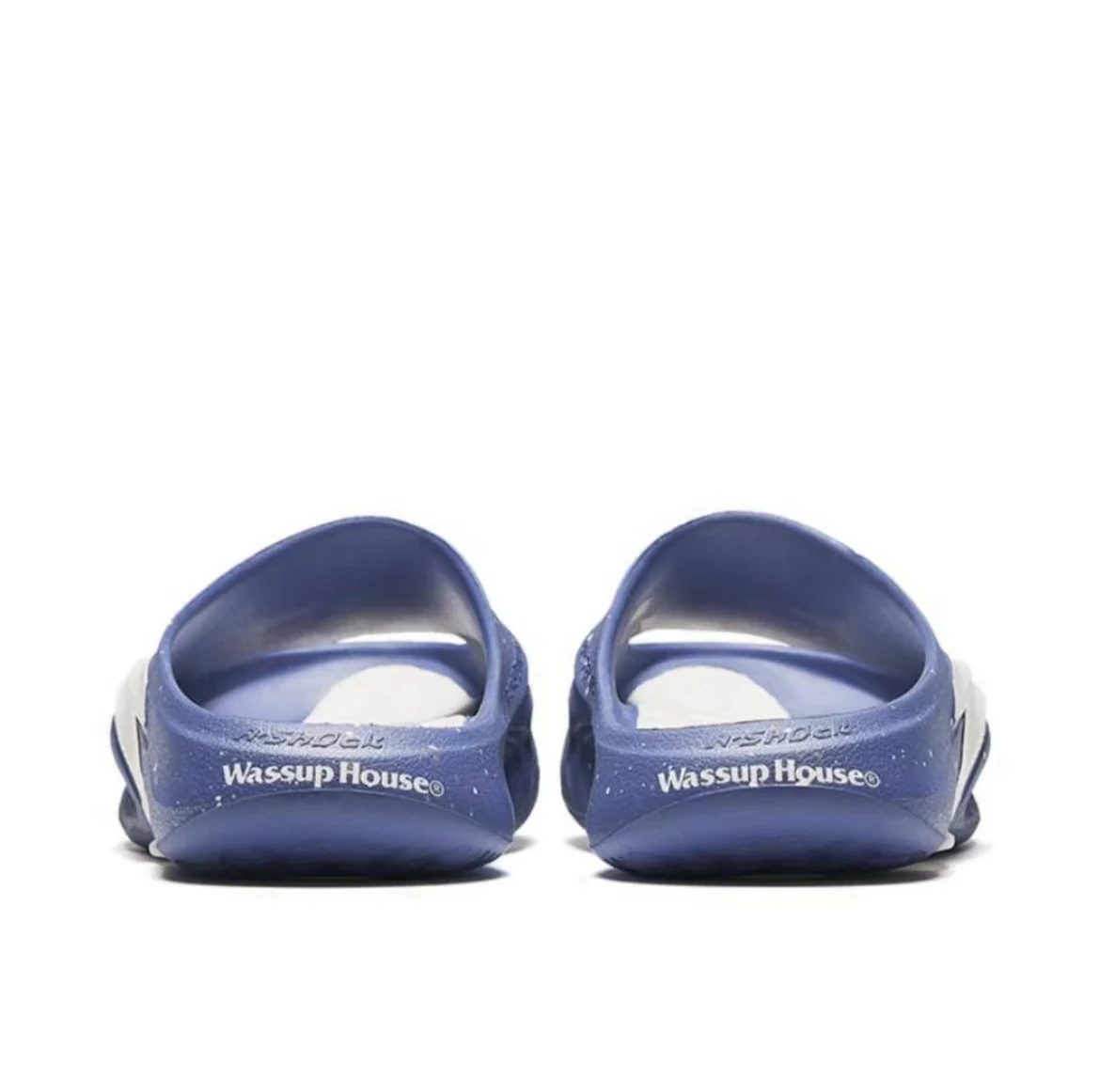 Anta Nitrogen Bubble Leisure Sports Recovery Slippers - Blue/White - Image 4