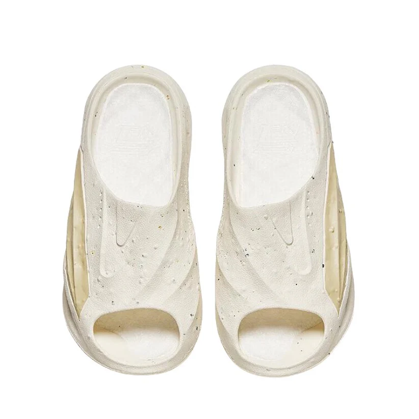 Anta Nitrogen Bubble Leisure Sports Recovery Slippers - White/Gold - Image 5
