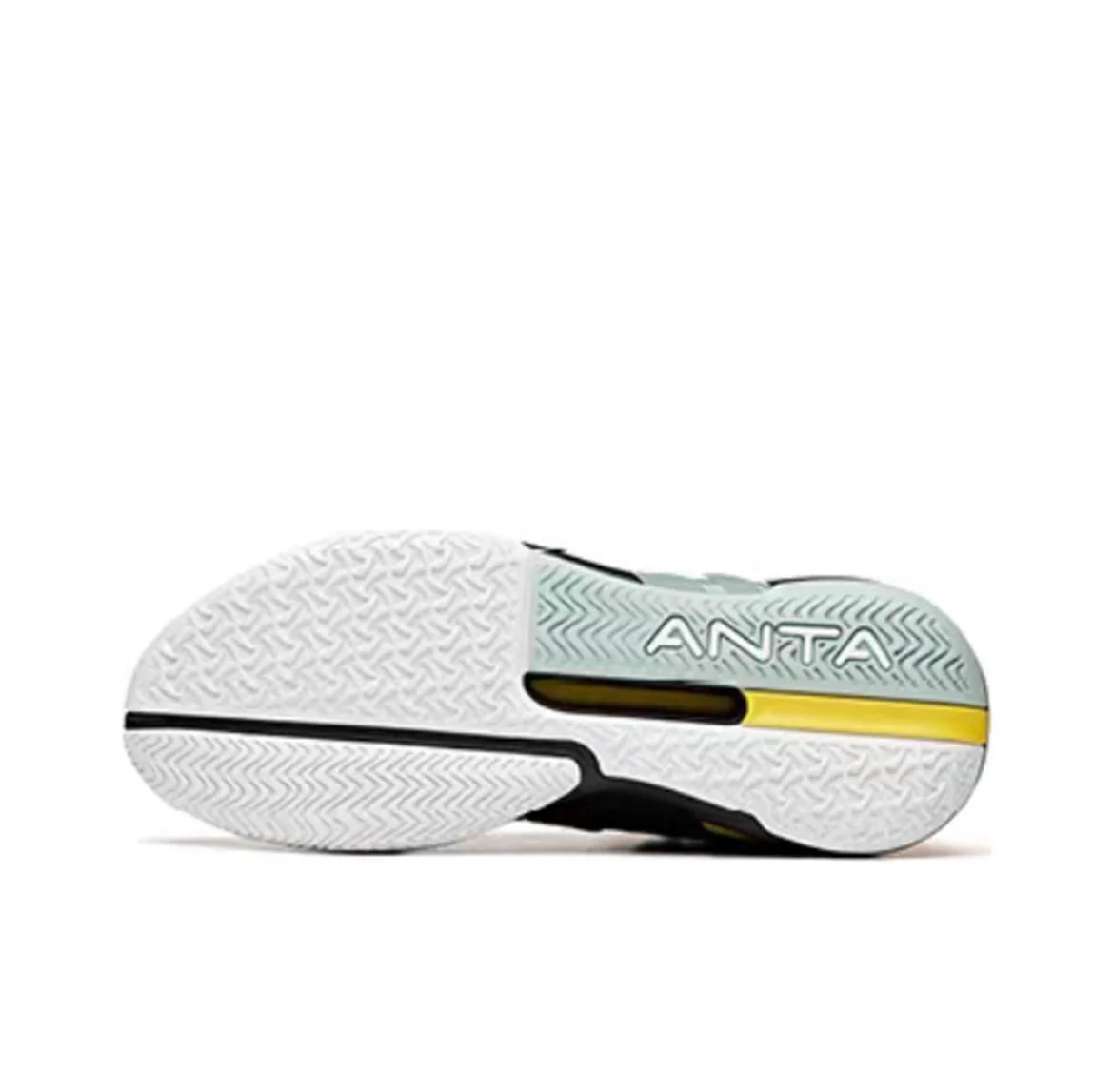 Anta Quick Fight 4 High Suede Basketball Shoes - Black/Green - Image 5