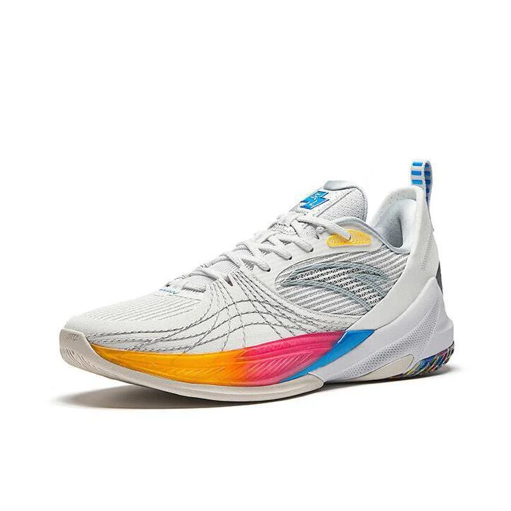 Anta Shock Quick Decision 6 - White/Gray - Image 3