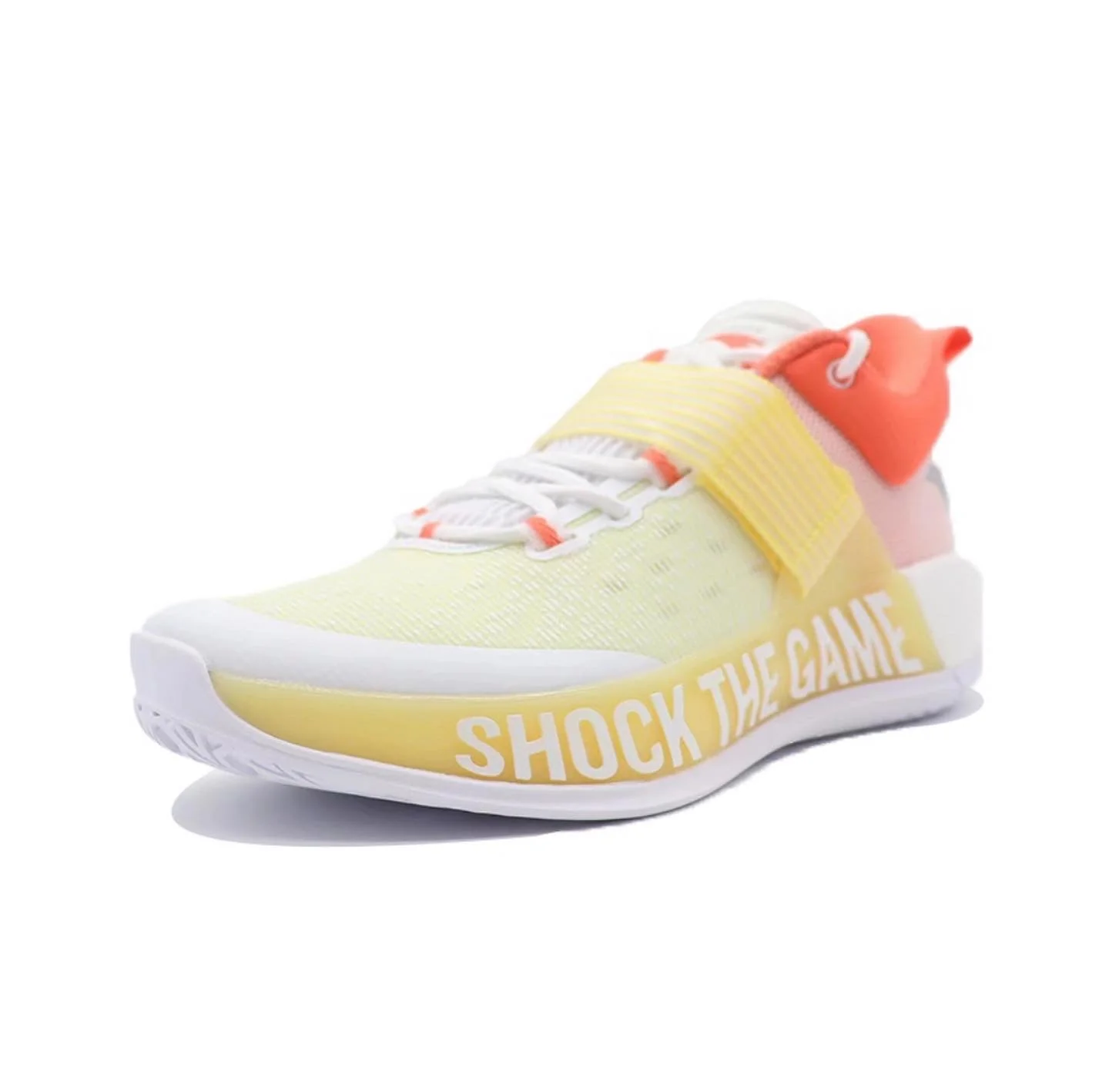 Anta Shock Sweep 4 Wear-resistant Breathable Basketball Shoes - Dawn red - Image 2