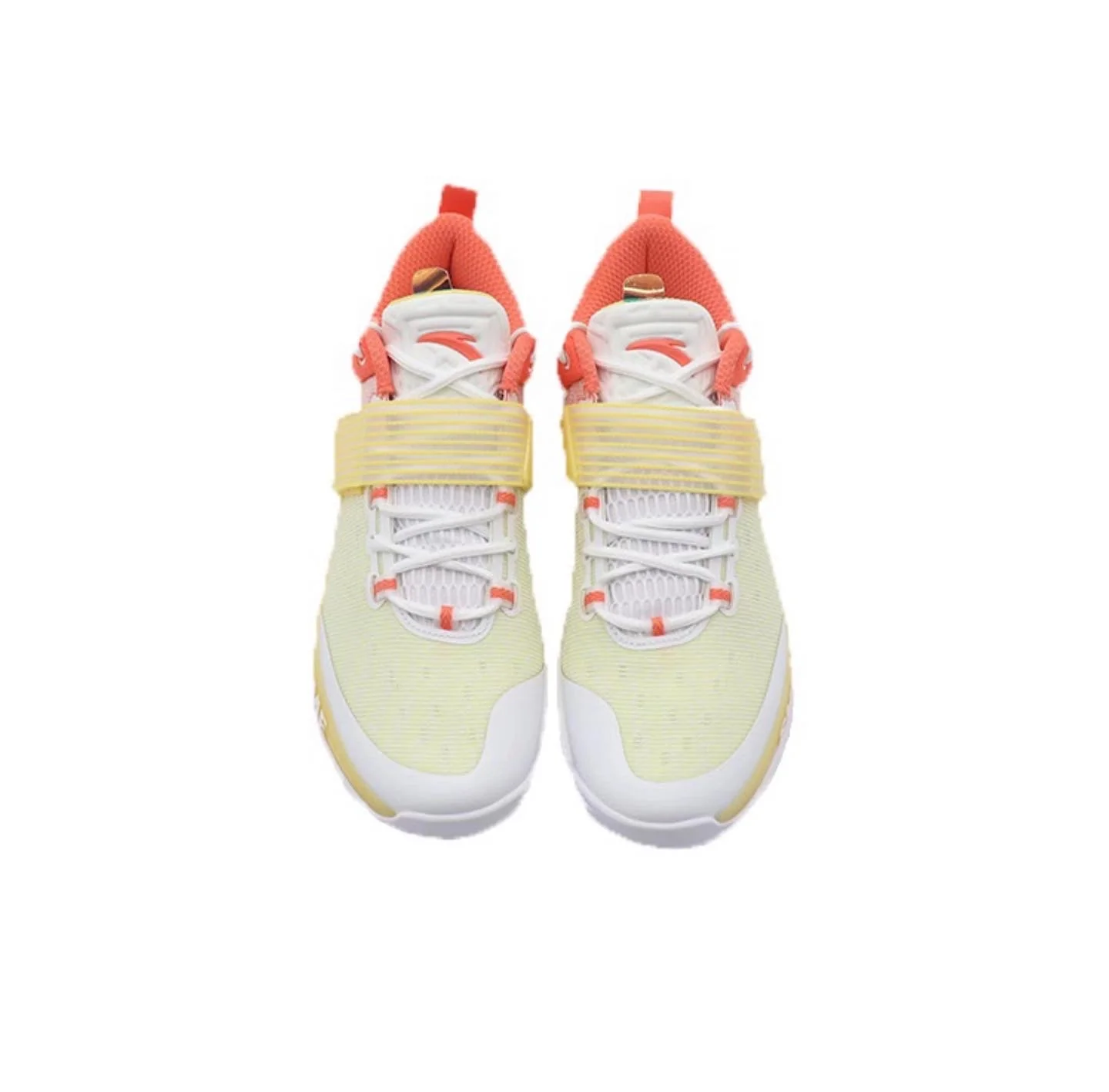 Anta Shock Sweep 4 Wear-resistant Breathable Basketball Shoes - Dawn red - Image 5