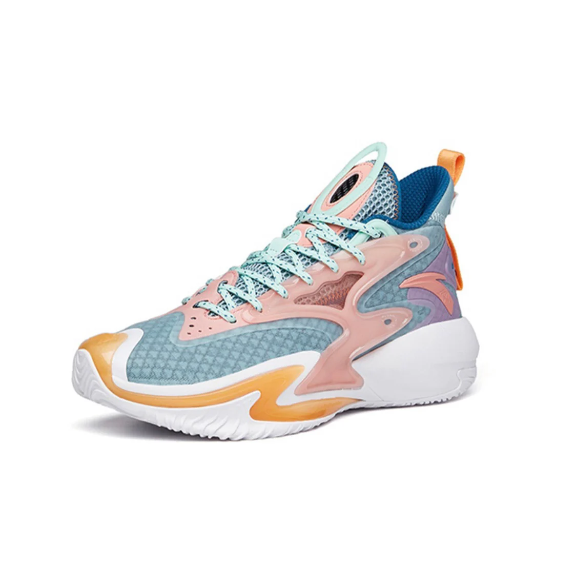 Anta Shock Wave 3.0 - Pink/Green - Image 2