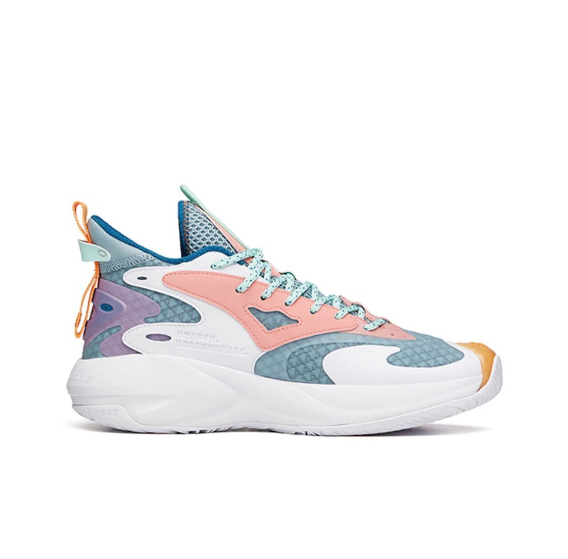 Anta Shock Wave 3.0 - Pink/Green - Image 3