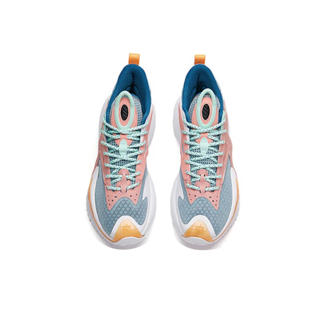 Anta Shock Wave 3.0 - Pink/Green - Image 4