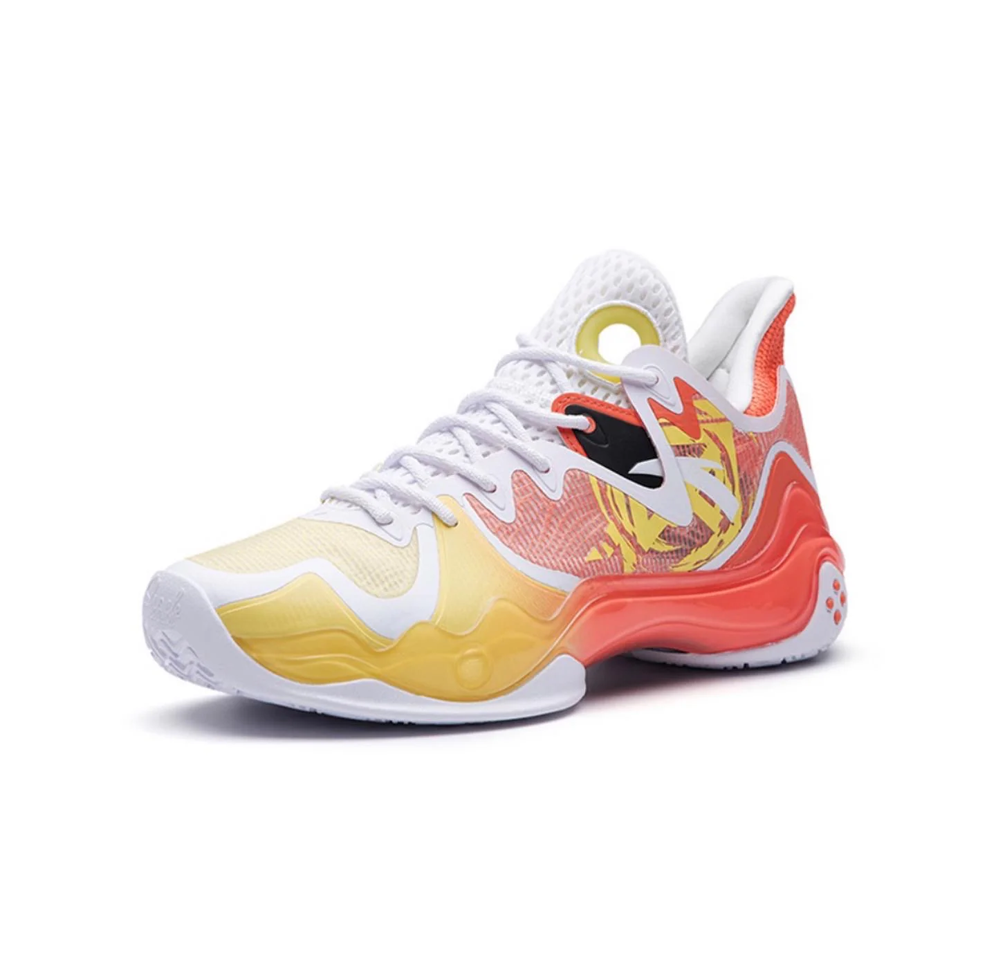 Anta Shock Wave 4 - Orang/Yellow - Image 2