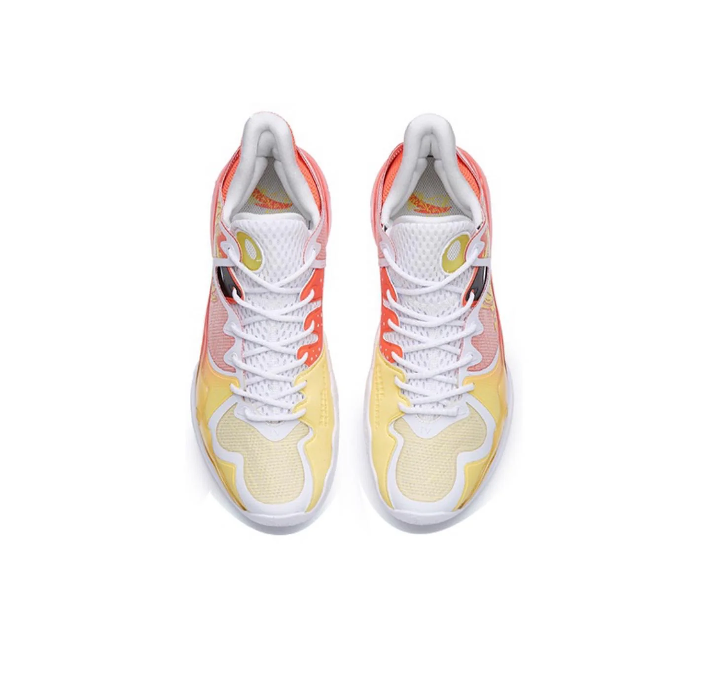 Anta Shock Wave 4 - Orang/Yellow - Image 3