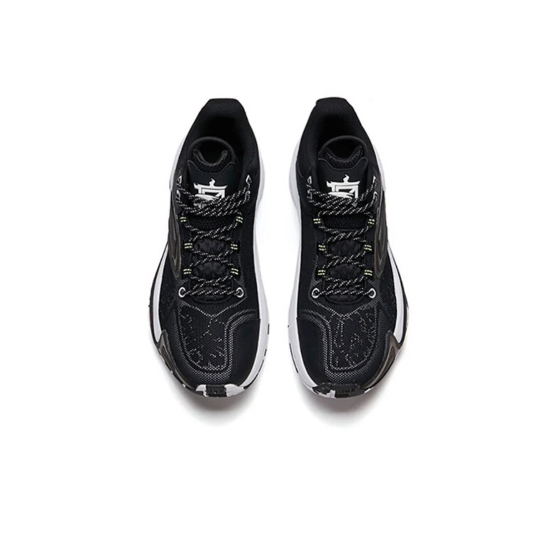 Anta Shock Wave 5 Heat Wave 3 - Black/White - Image 3