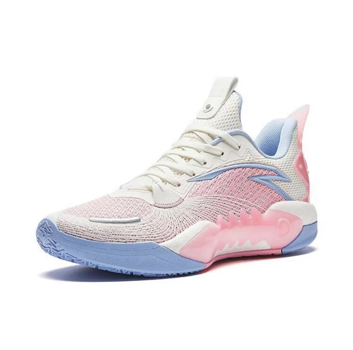 Anta Shock Wave 5 TD V2 - White/Pink - Image 2