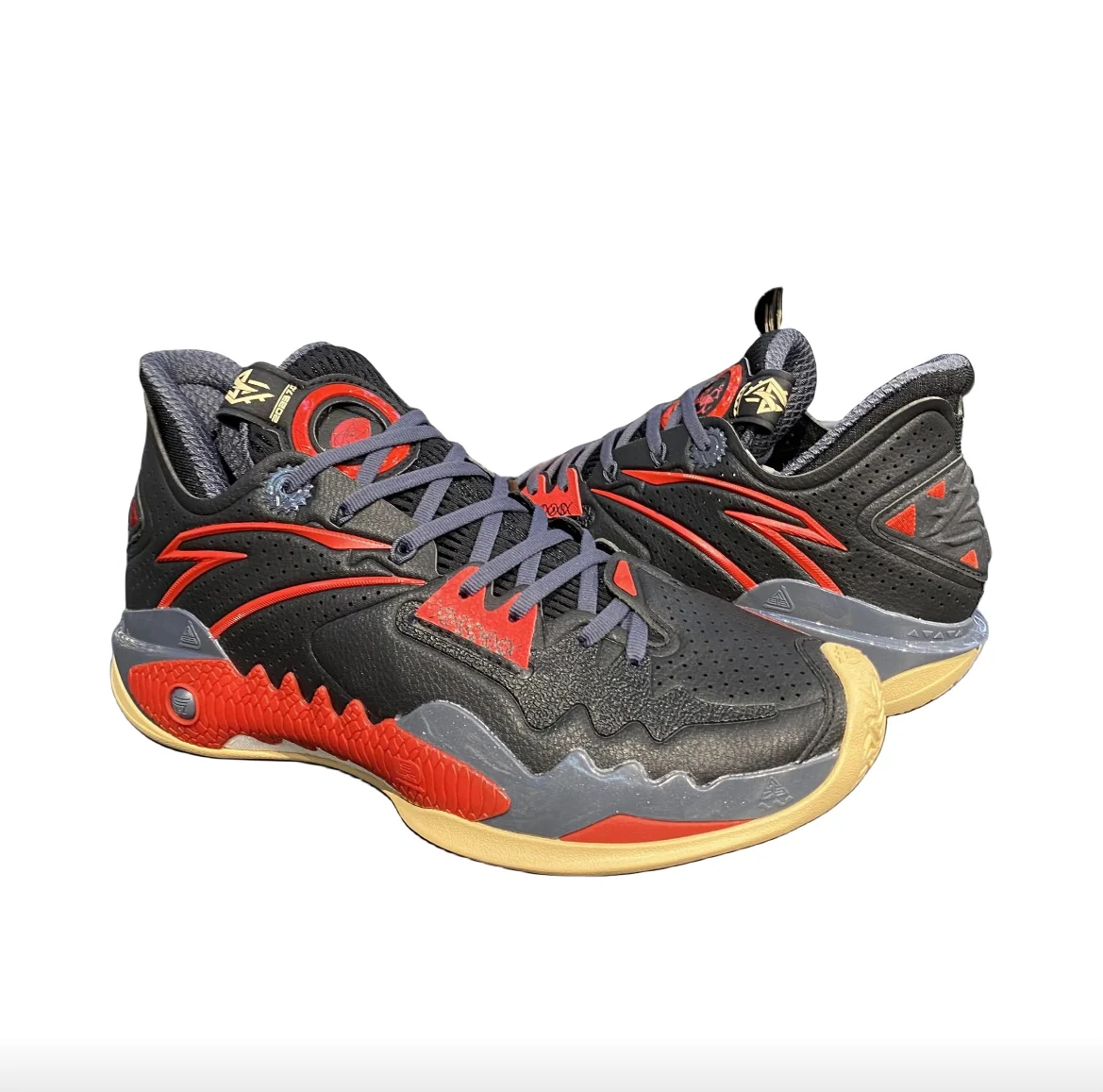 Anta Shock Wave 5 - University Red - Image 2