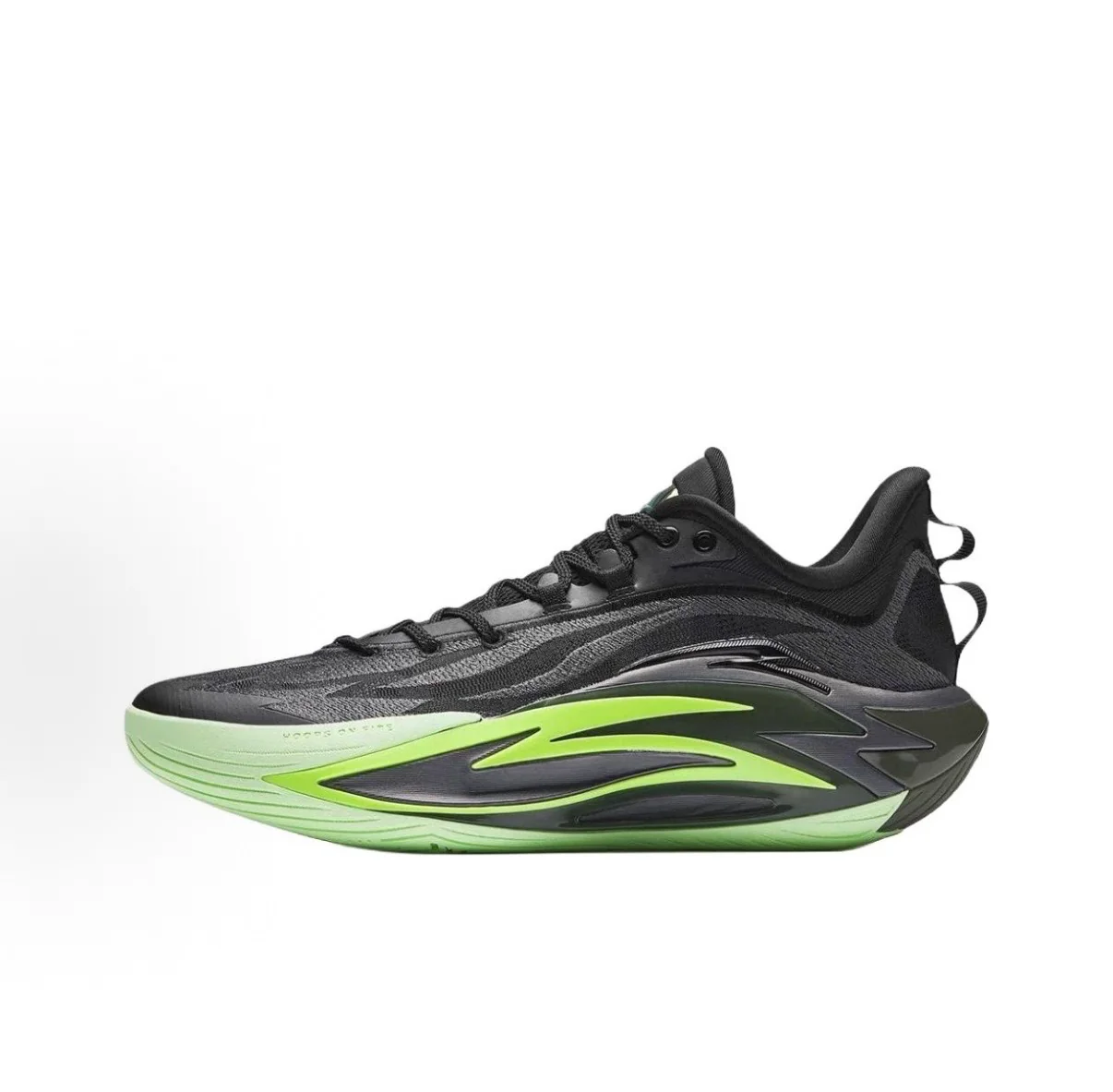 Anta Shock Wave 7 - Black/Fluorescent Green