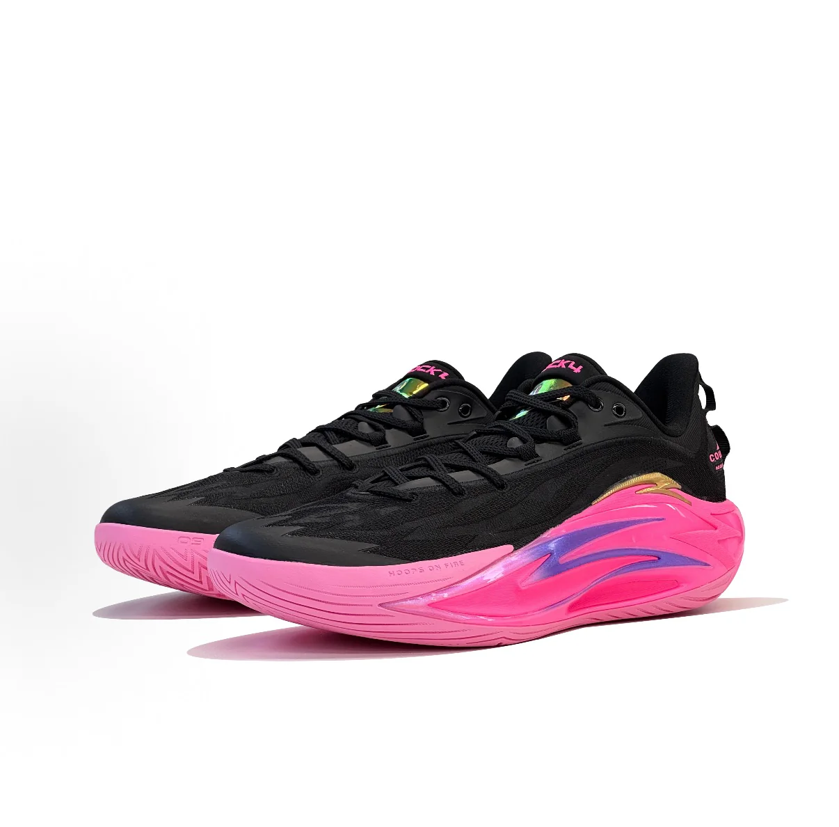 Anta Shock Wave 7 Pro - Black/Pink - Image 2