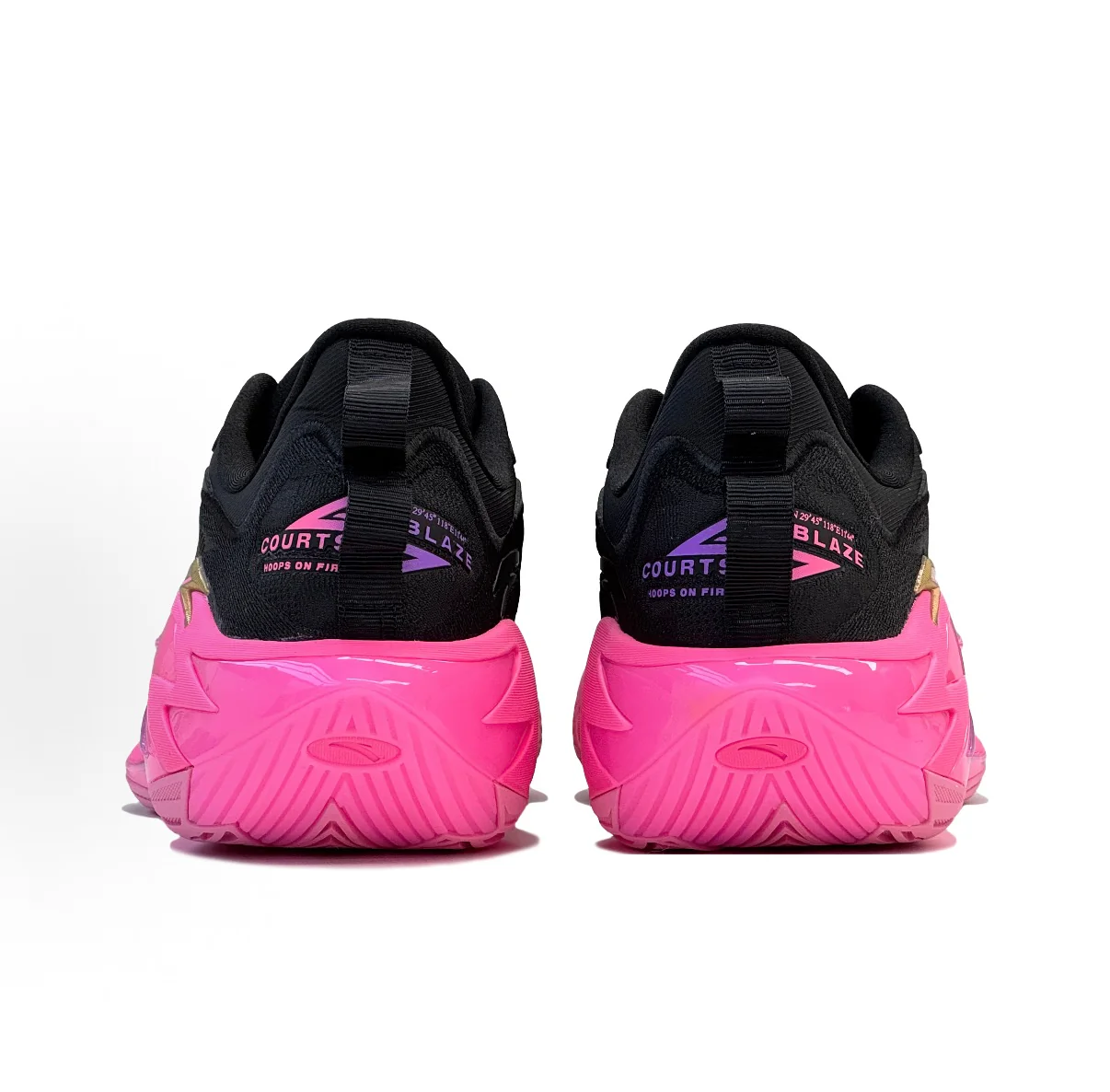 Anta Shock Wave 7 Pro - Black/Pink - Image 3