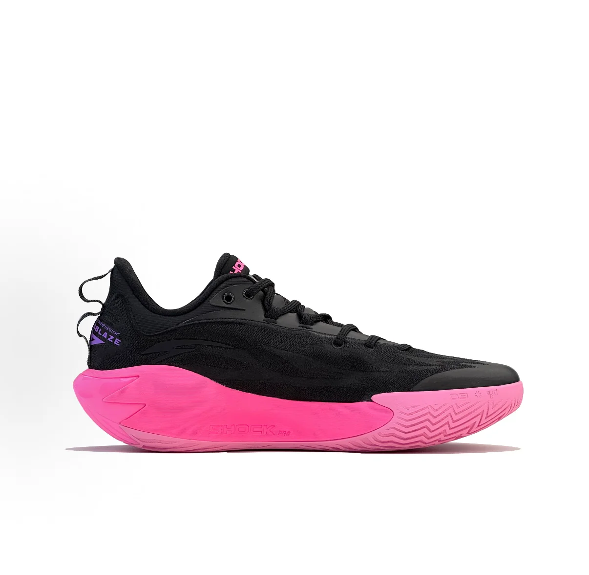 Anta Shock Wave 7 Pro - Black/Pink - Image 6