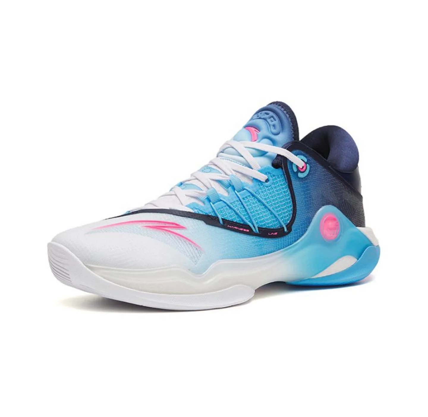 Anta Skyline 1 Nitrogen Tech Pro Basketball Shoes - Blue/White - Image 2