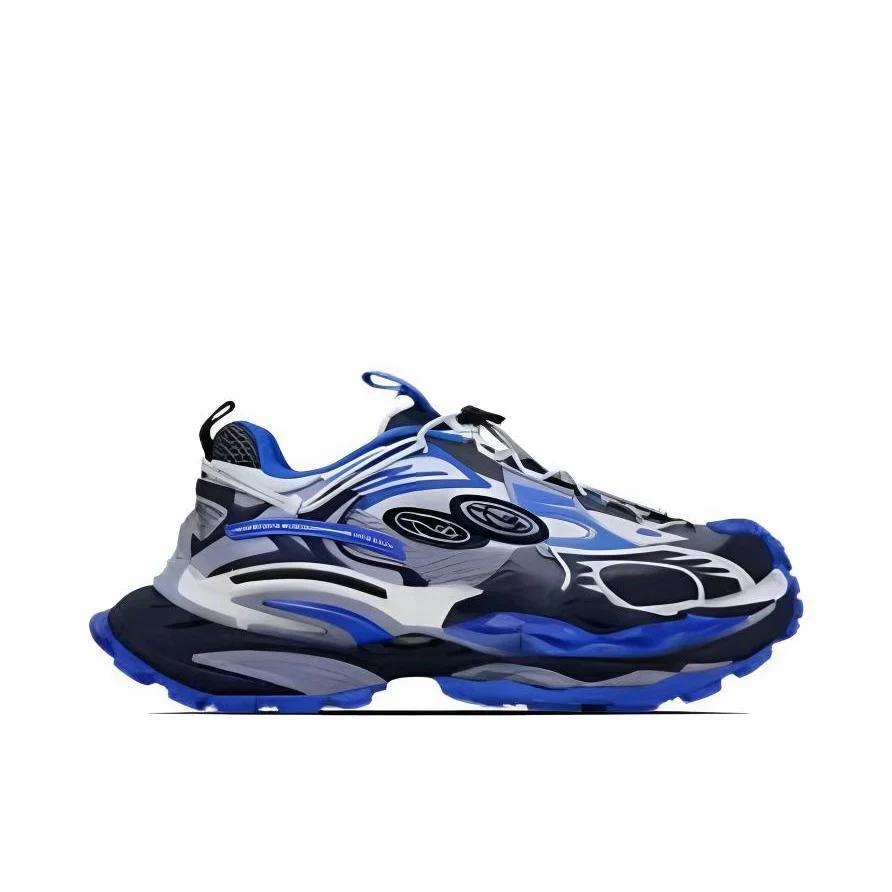 ANTA SNEAKERVERSE StrataVerse Rock Layer Low Dad Shoes - Blue/Gray - Image 6