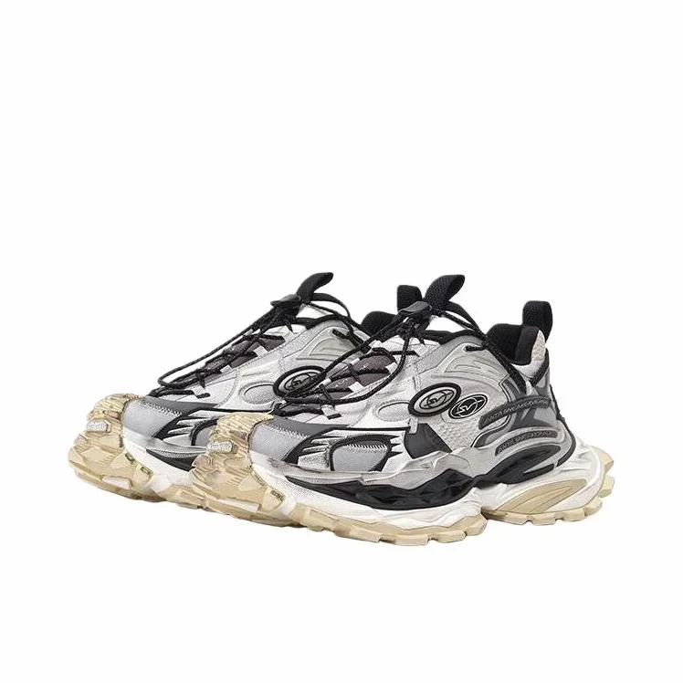 (Men & Women) ANTA SNEAKERVERSE StrataVerse Rock Layer Low Dad Shoes - Gray - Image 2