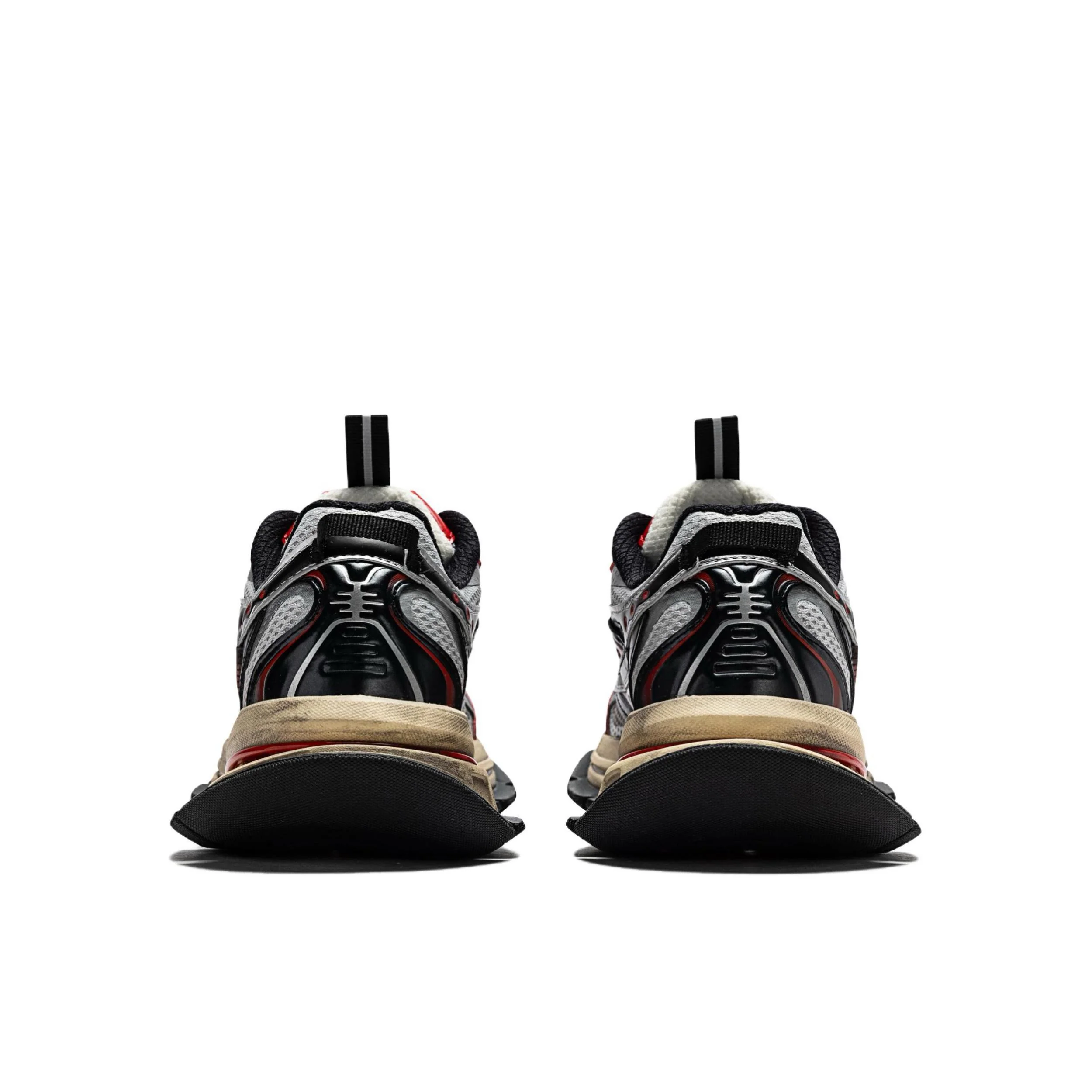 ANTA SNEAKERVERSE SV Impulse Pulse Life Casual Shoes - Grey/Red/Black - Image 4