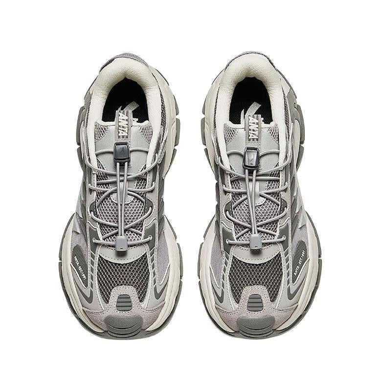 (Men & Women) Anta Star Moon 2 Retro Dad Shoes - Pigeon Grey - Image 5