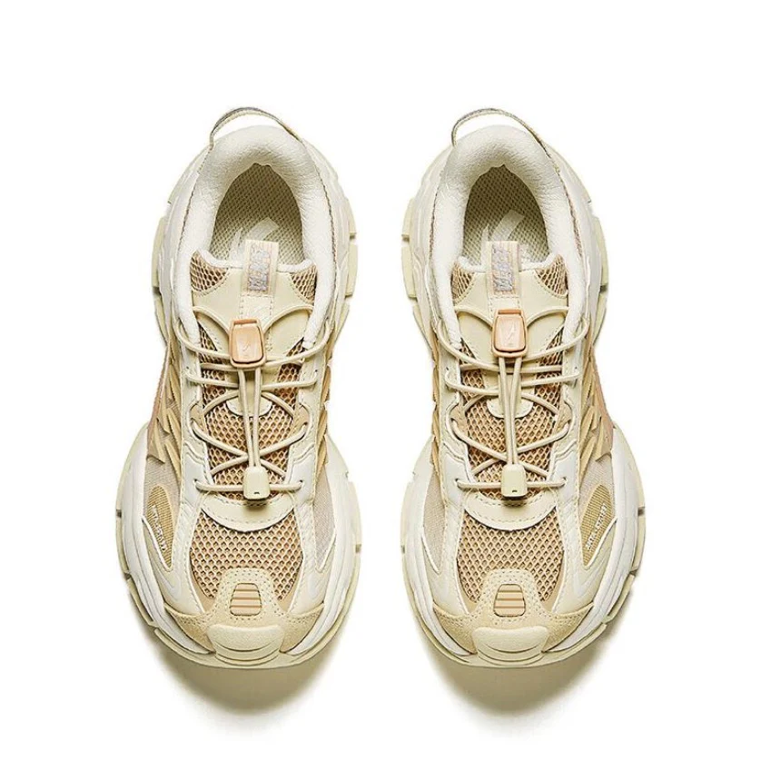 (Women) Anta Star Moon 2 Retro Dad Shoes - Wood Yellow - Image 5
