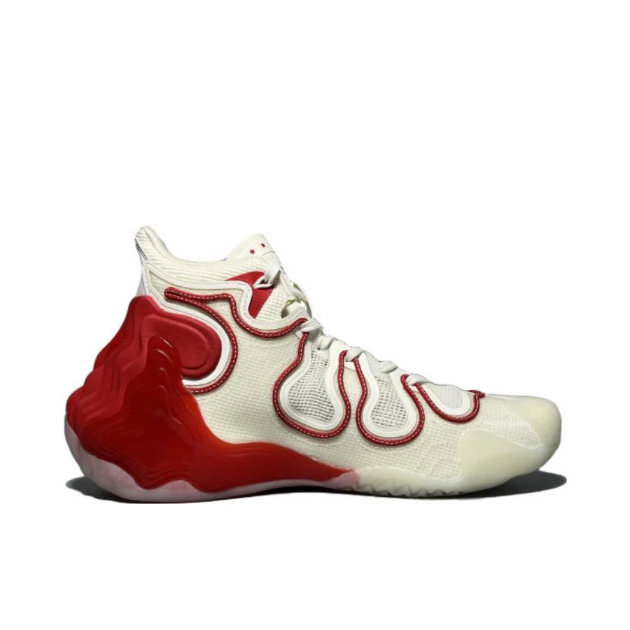 Anta Star Peak High - White/Red - Image 4