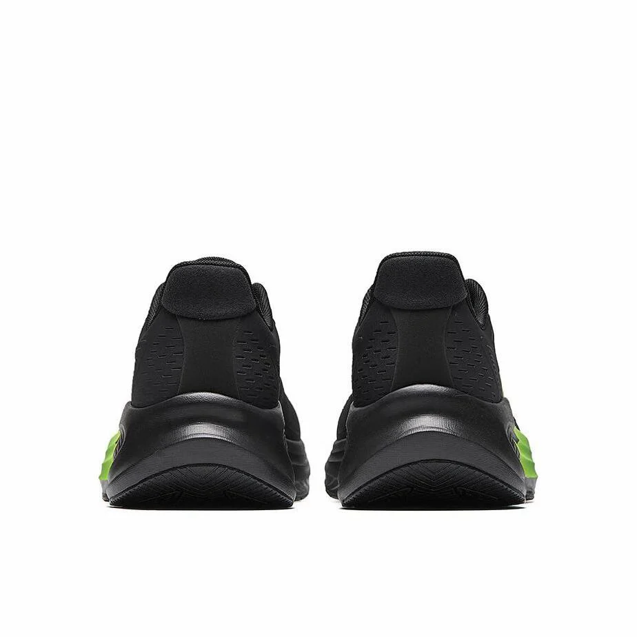 【Yibo Wang】 Anta Stinger 6 Fabric PP Film Running Shoes - Black/Green - Image 4