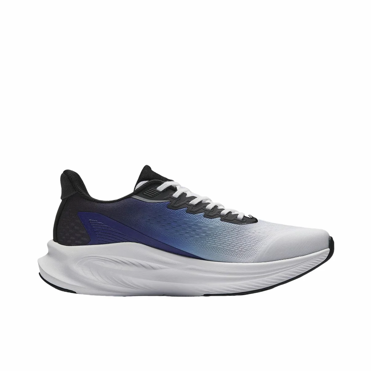 【Yibo Wang】 Anta Stinger 6 Fabric PP Film Running Shoes - White/Blue - Image 6