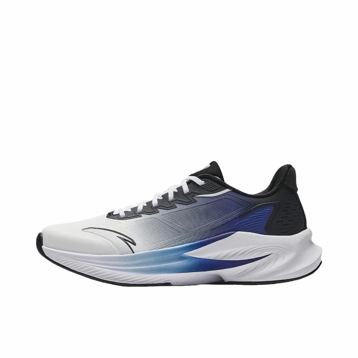 【Yibo Wang】 Anta Stinger 6 Fabric PP Film Running Shoes - White/Blue - Image 7