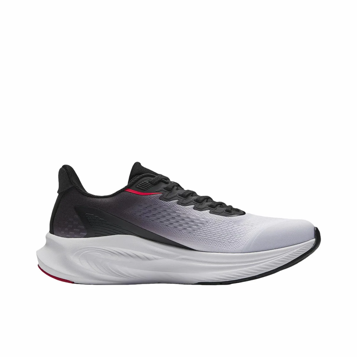 【Yibo Wang】 Anta Stinger 6 Fabric PP Film Running Shoes - White/Gray - Image 6