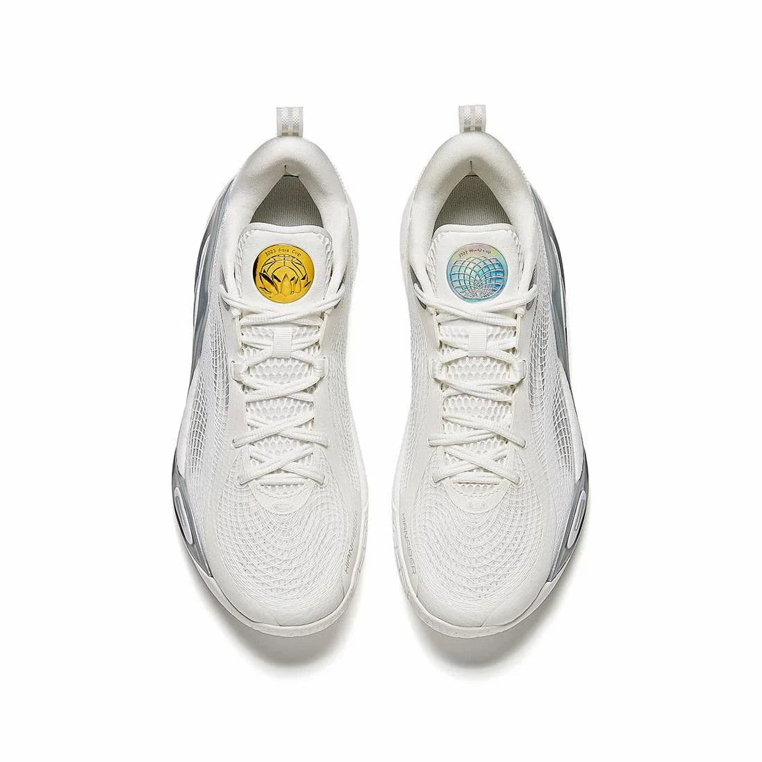 Anta Three-Point Rain 3 - White/Silver - Image 6
