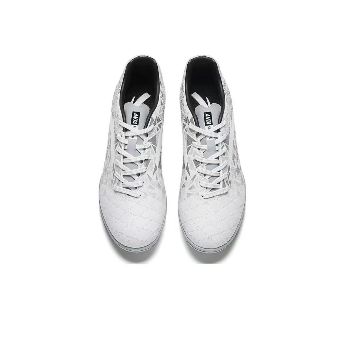 Anta Wear-Resistant Football Boots - Gray/White - Image 2