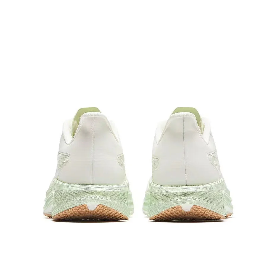 Anta Woman's Mach 4.0 Racing Running Shoes - White/Green - Image 3