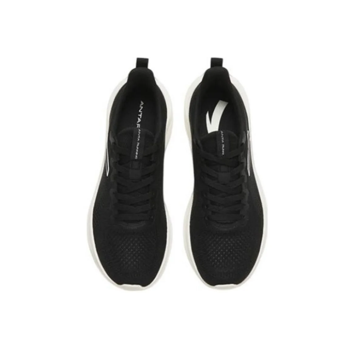 Anta Women 2023 Spring C37 Sports Running Shoes - Black/White - Image 3